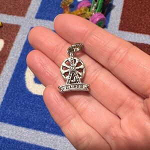 Brighton Silver Ferris Wheel Charm